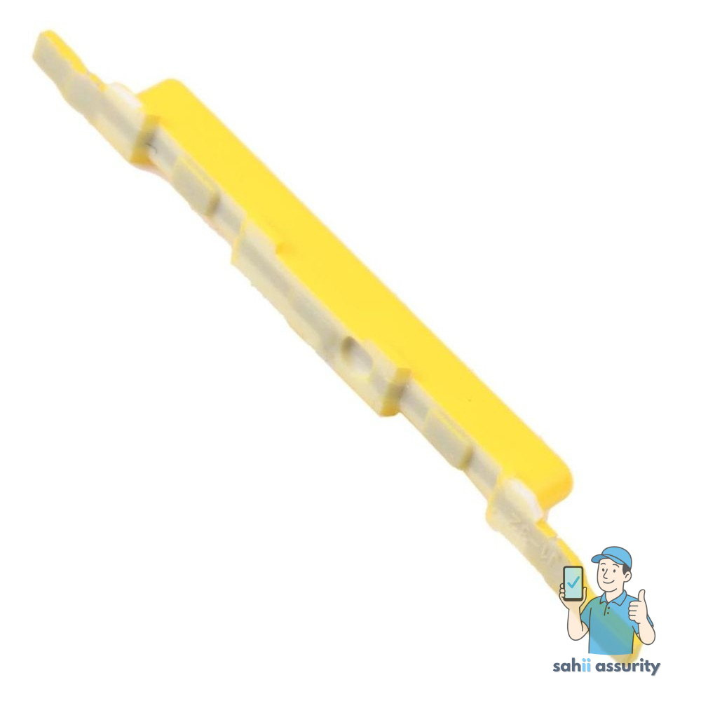 Volume Side Button Outer for Xiaomi Poco M3 Yellow thumbnail